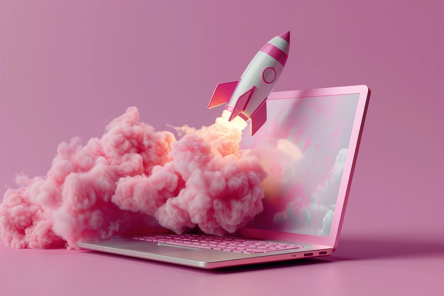 Digital marketing concept illustration